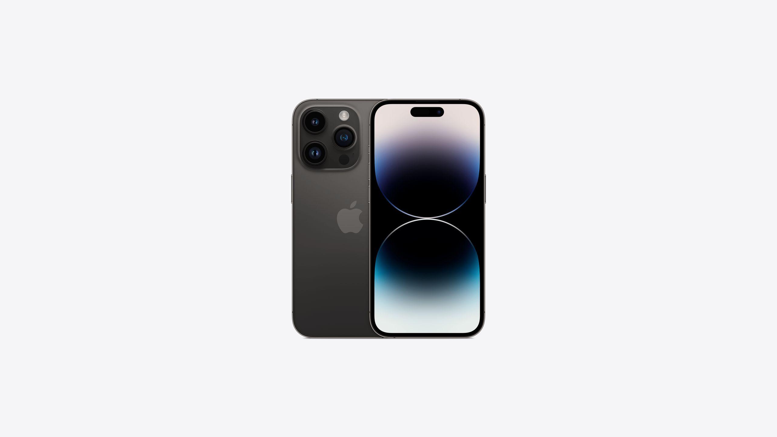 New Apple iPhone 14 Pro Black 128 GB Smartphone_0